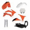 KIT PLÁSTICOS COMPLETO ACERBIS KTM SX 2011 COR ORIGINAL
